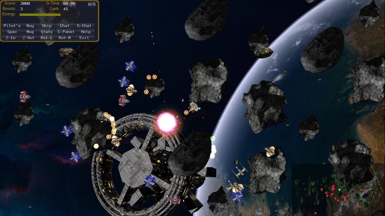 Phoenix USC: New asteroids with collision. image - Mod DB