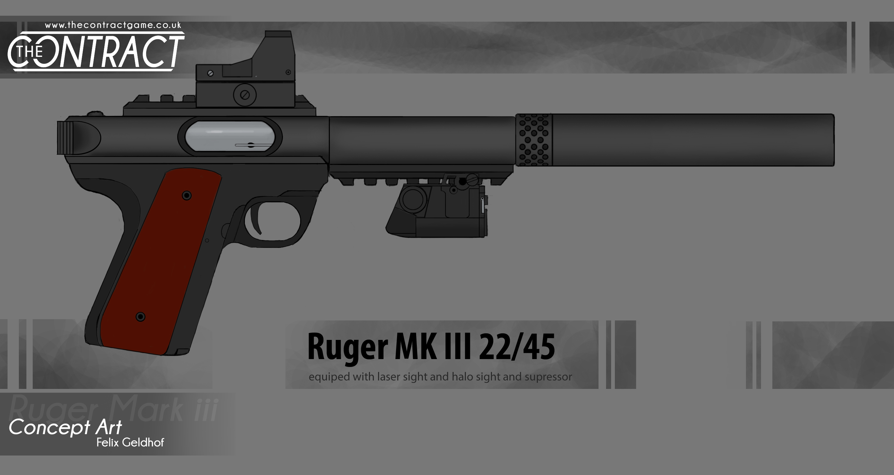 Ruger Mk 3 Suppressed
