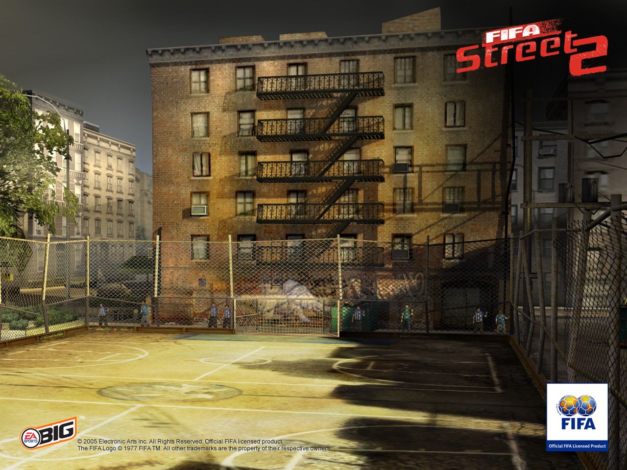 Улица вторая часть. FIFA Street 2005. FIFA Street 2. FIFA Street (2005 Video game). FIFA Street 2 Wallpapers.