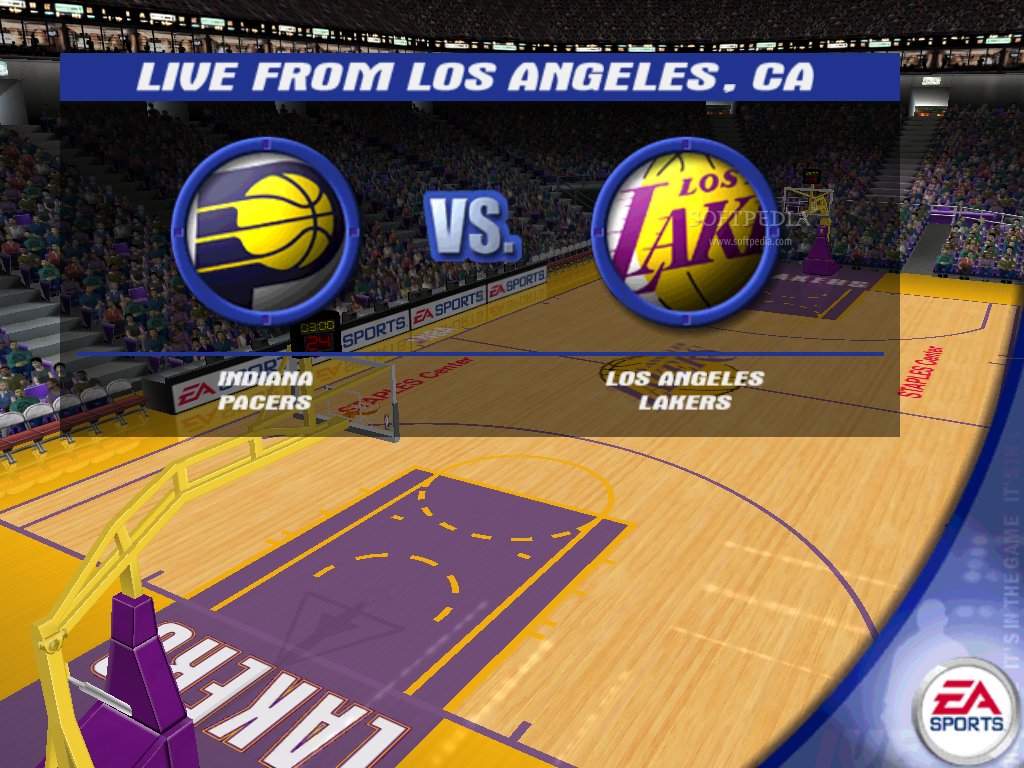Screenshot image - NBA Live 2001
