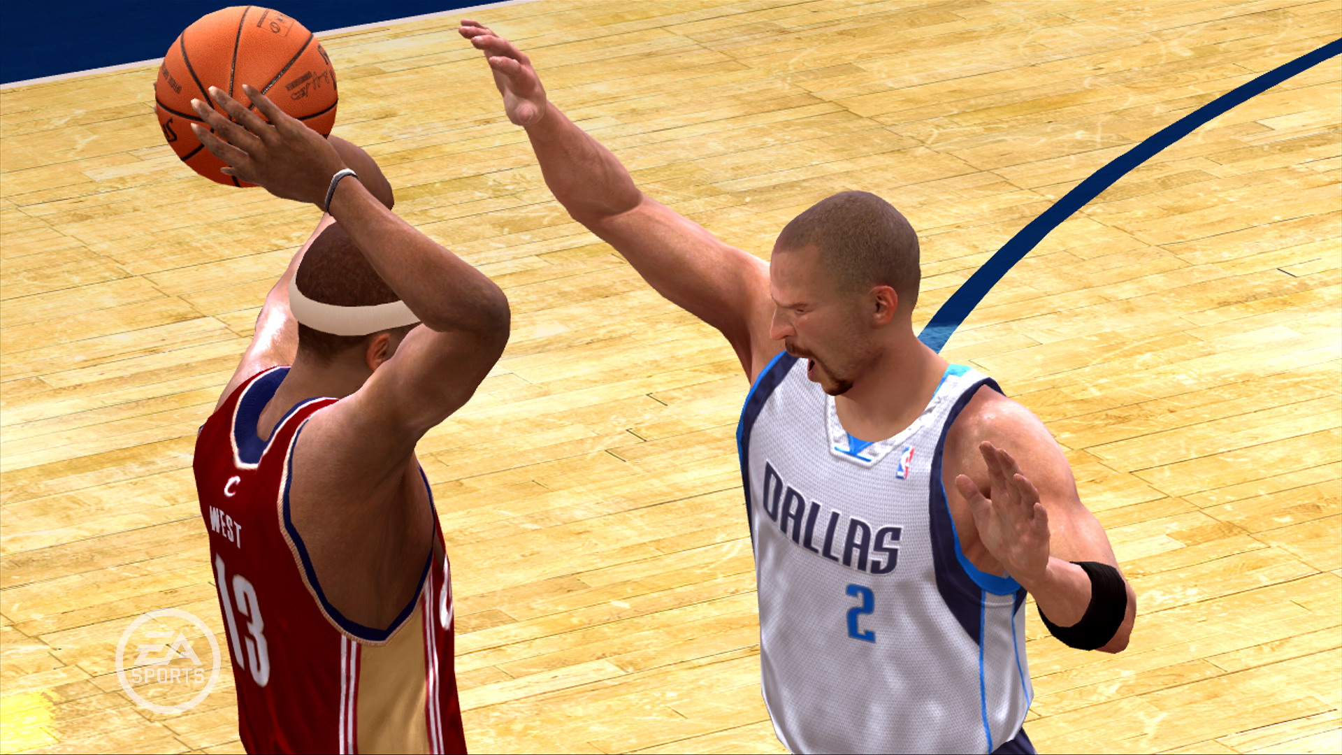 Screenshot image - NBA Live 09