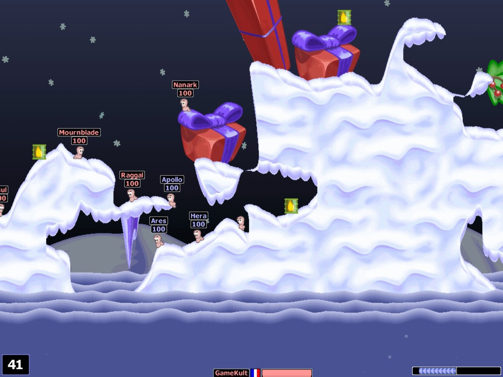 Screenshot image - Worms World Party.