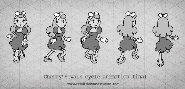 Cherry's Walk cycle animation final image - Mod DB