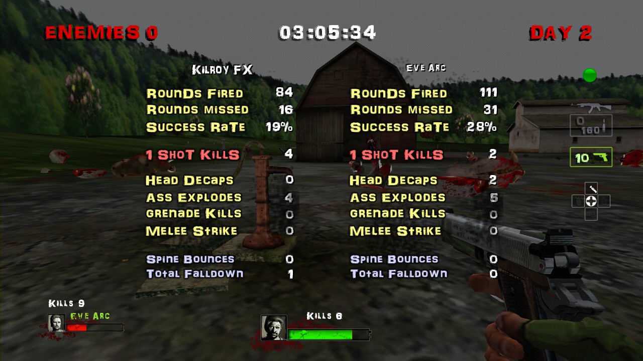 End Round Stat Screen image - Blood and Bacon - ModDB