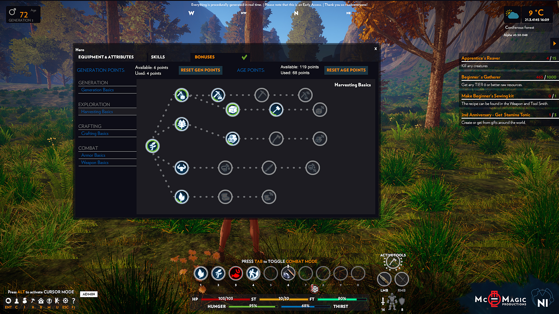 New interface. Stats UI. Gtarp Design UI character Creation.