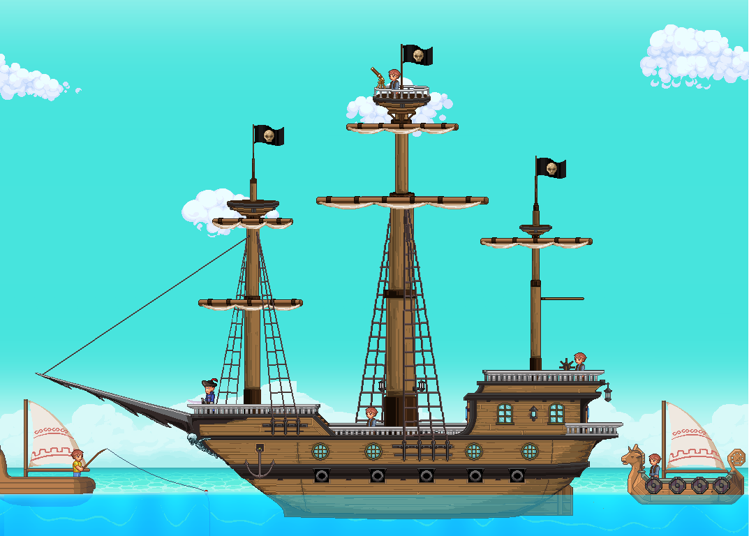 Игра pirate ships build and. Планета Центавра игра. Пиксельный корабль. Пиксельный пиратский корабль. Пиратский корабль вид сбоку.