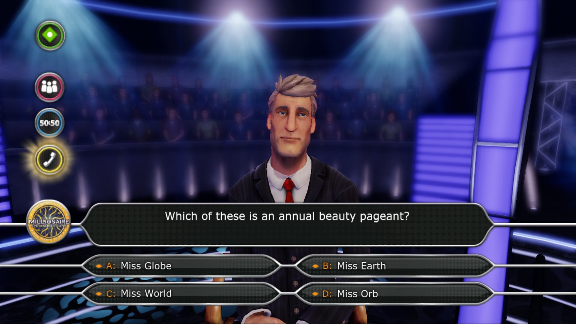 Who wants to be a millionaire game