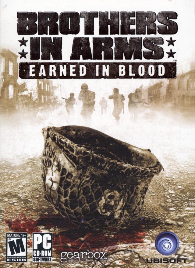 brothers in arms earned in blood ps2 cover