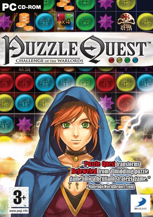 Jogo Puzzle Quest: Challenge of the Warlords - PSP - MeuGameUsado