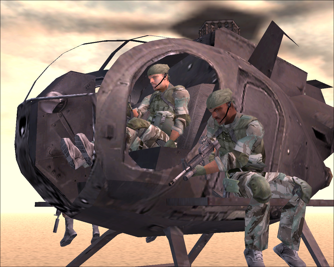 delta force black hawk down team sabre ps2 mission 2