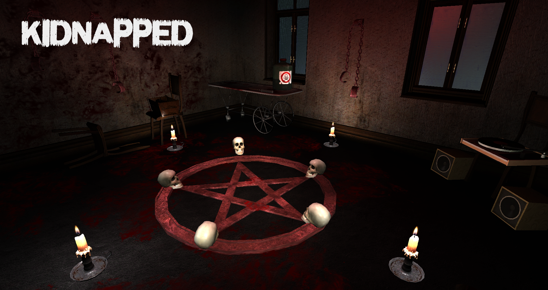 Игры разбуженный. Kidnapped игра. Sacrifice Room. Satanist Row игра.