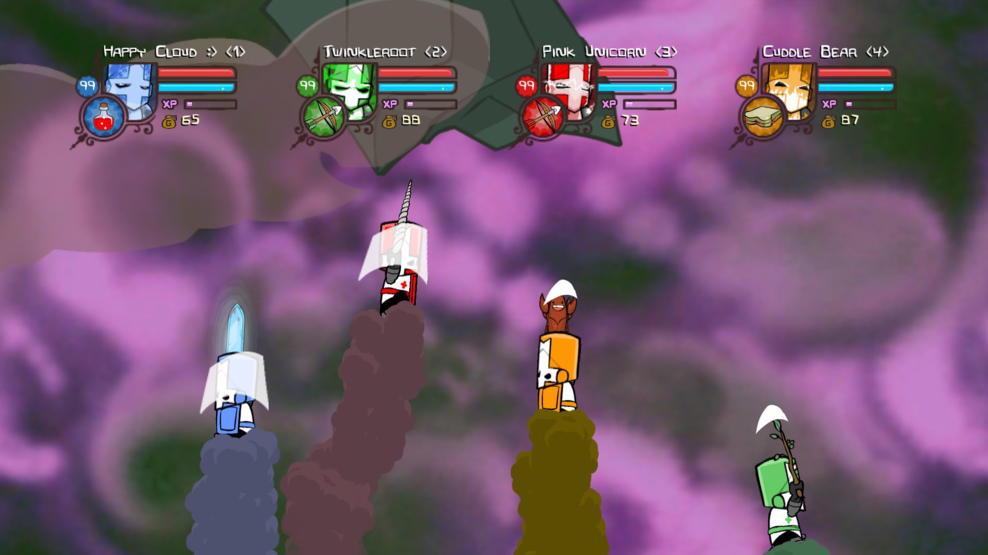 Download free Castle Crashers Characters Violet Wallpaper 