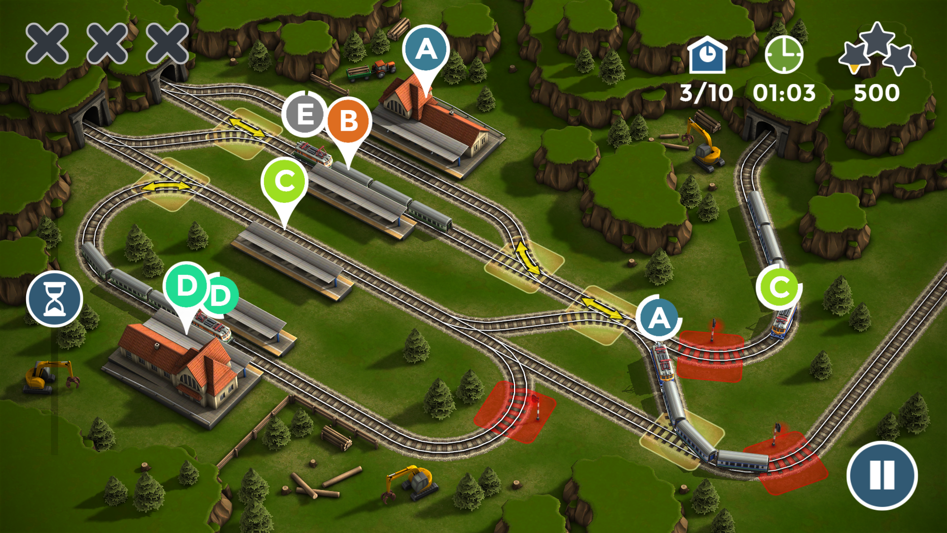 train traffic control game download for android
