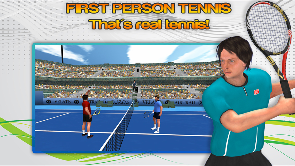 First download. Real Tennis 2010 Android.