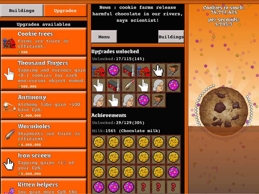 Cookies build. Cookie Clicker Android. Тап куки. Как разделить печенье в игре. Cookie Clicker Android thumbnail.