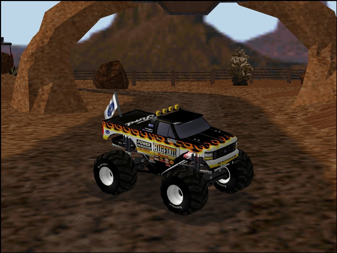 Игры машина монстр трак. Monster Truck Madness 2. Monster Truck 1998. Монстер трак Маднесс. Игра Monster Truck 2004.
