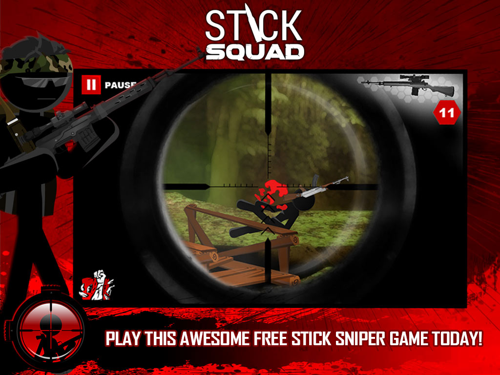 Squad на телефон. Stick Squad. Stick Squad Sniper. Снайпер Стикмен игра. Игры про снайперов СТИКМЕНОВ.