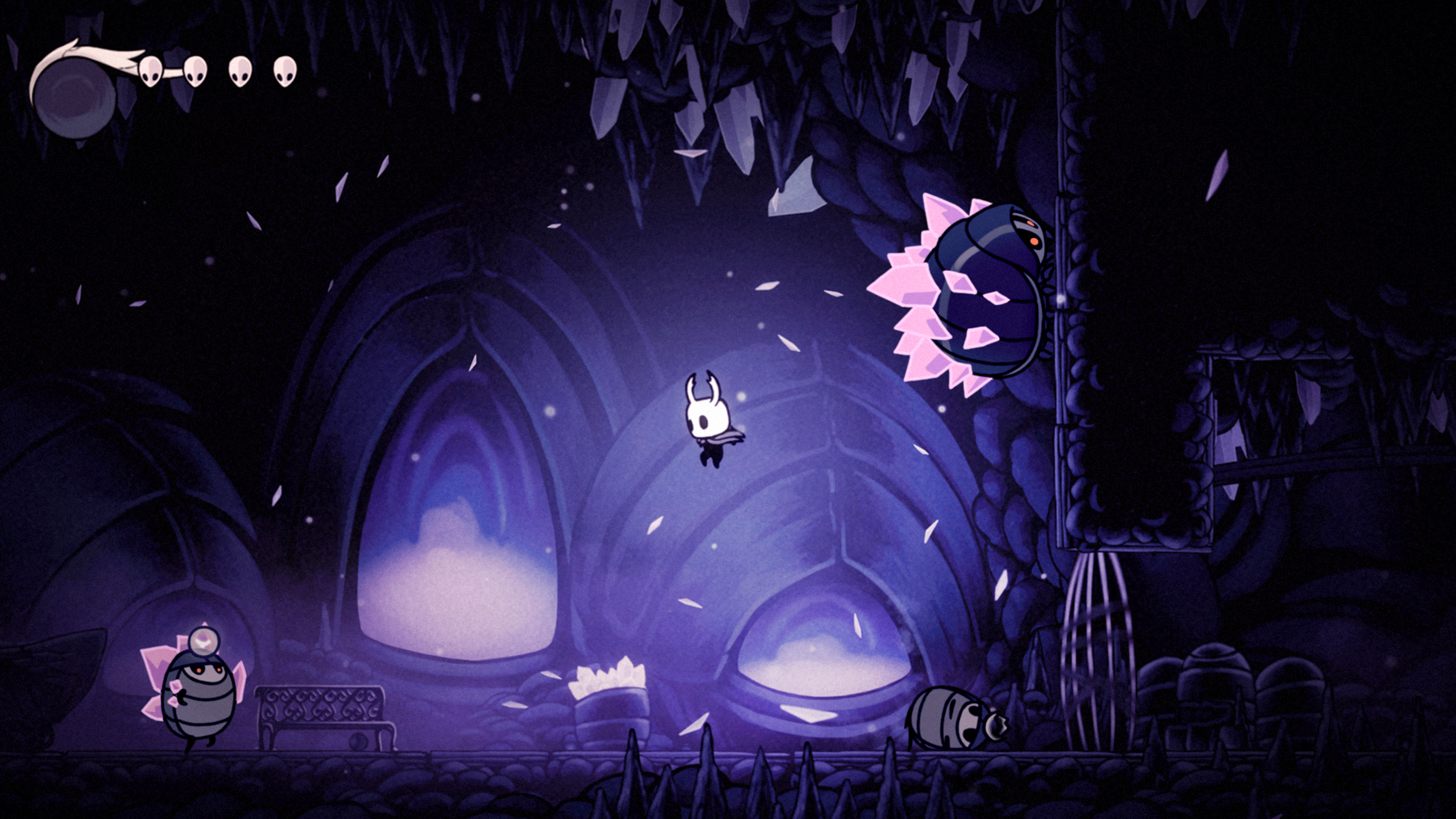 Хелло найт. Hollow Knight Мила. Хоул Найт. Hollow Night игра. Святилище душ Hollow Knight.