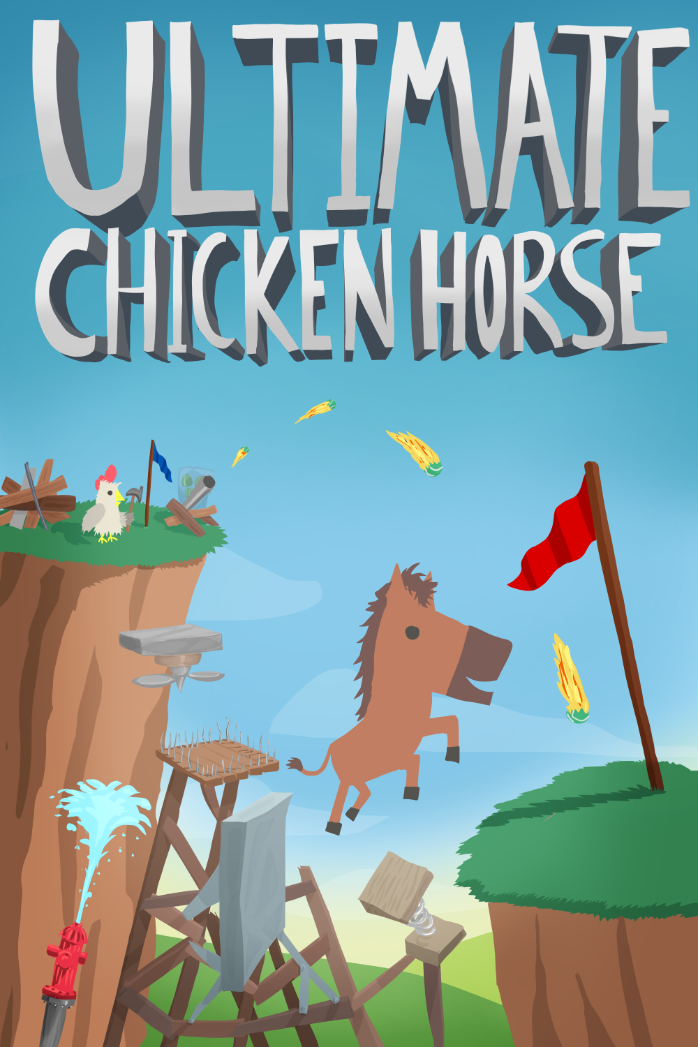 ultimate chicken horse single player