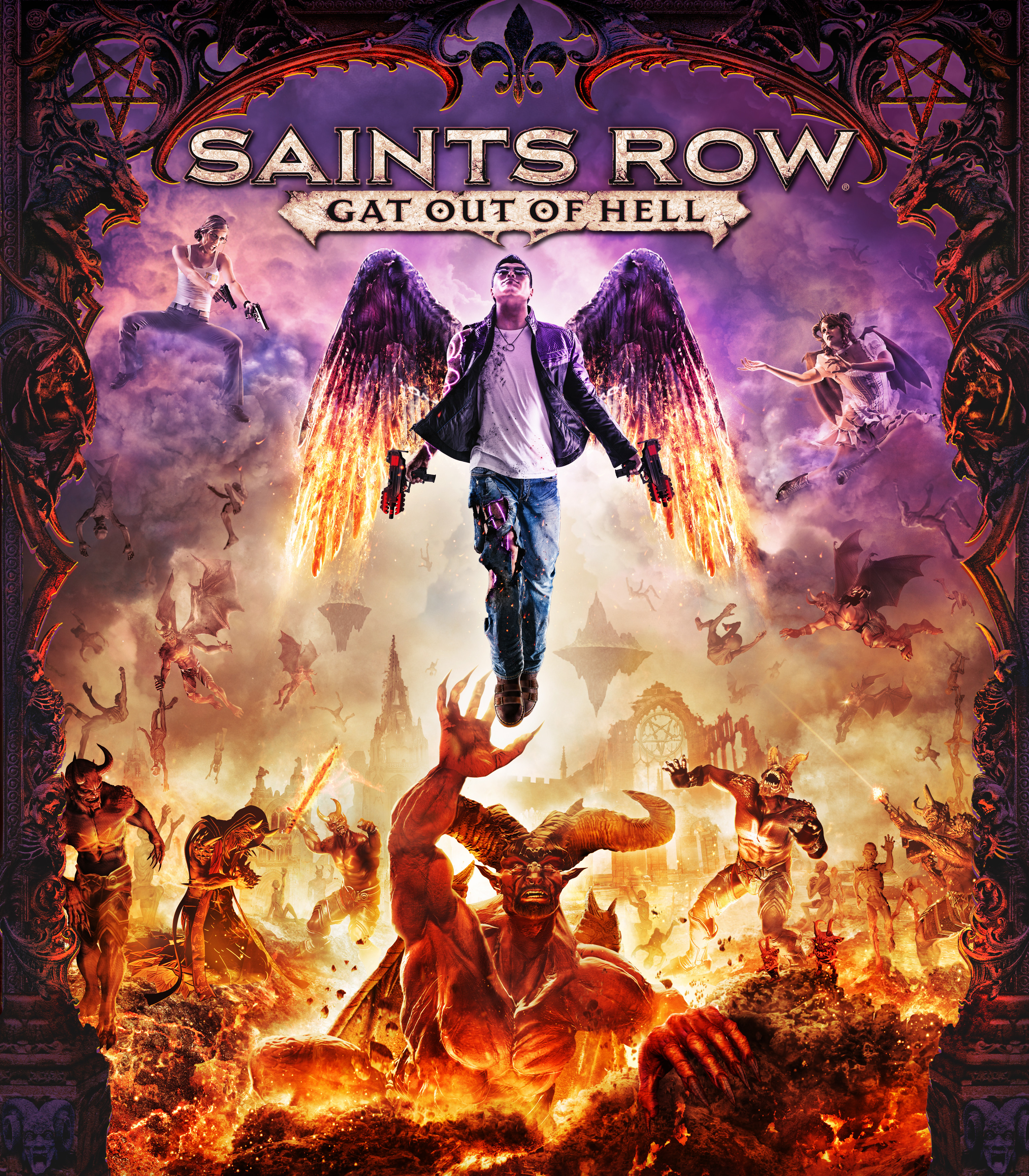 Saints Row: Gat out of Hell Boxshot.