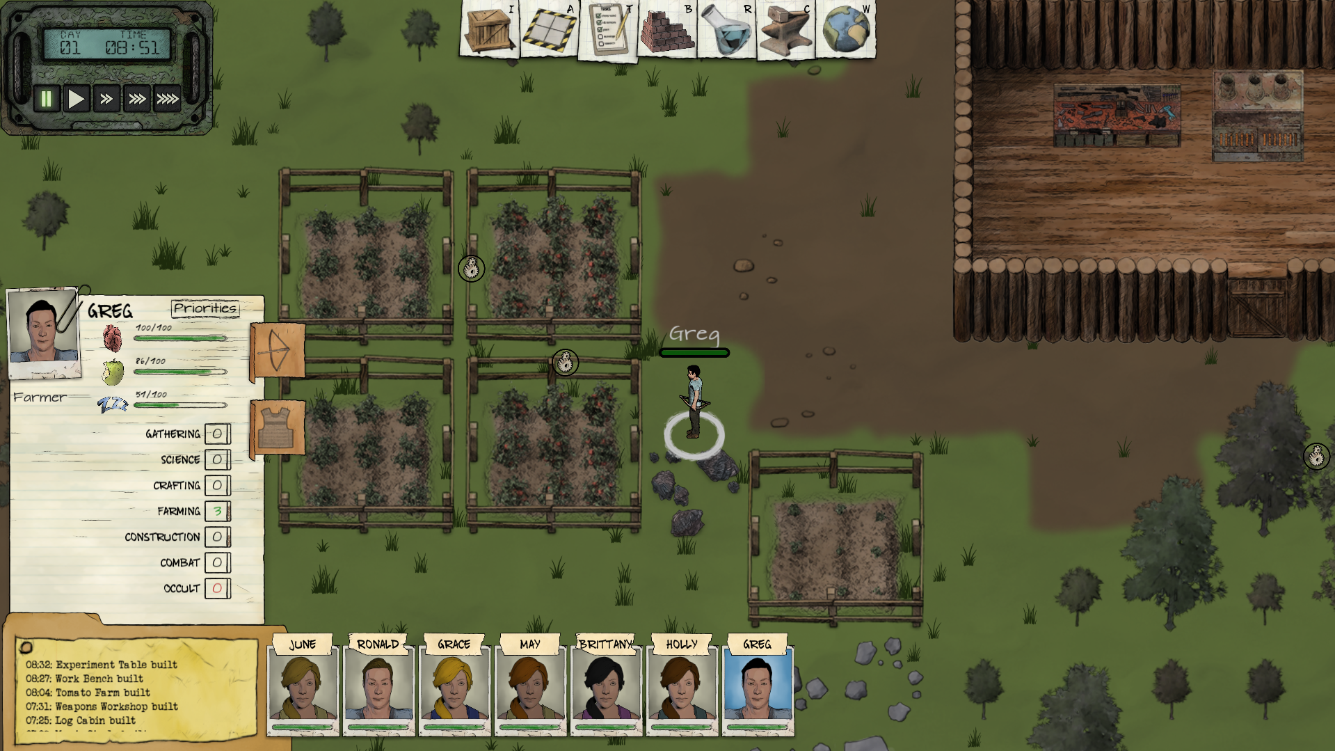 colony survival game in post apocolyptic world