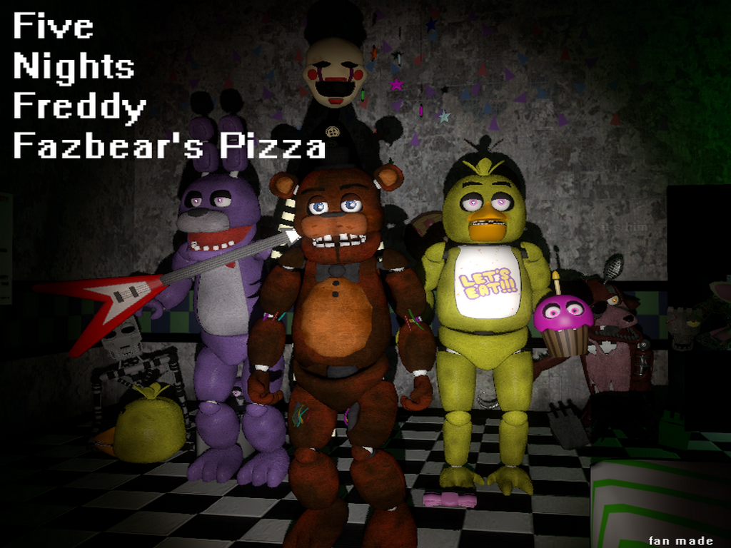 Pizza freddy fazbear s в реальной жизни