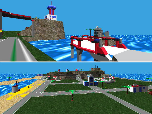 dreng rulletrappe Tilbagekaldelse Screenshot image - Lego Island - Mod DB
