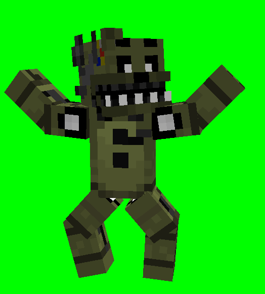 Five Nights At Freddys 4 Png - Nightmare Springtrap And Plushtrap