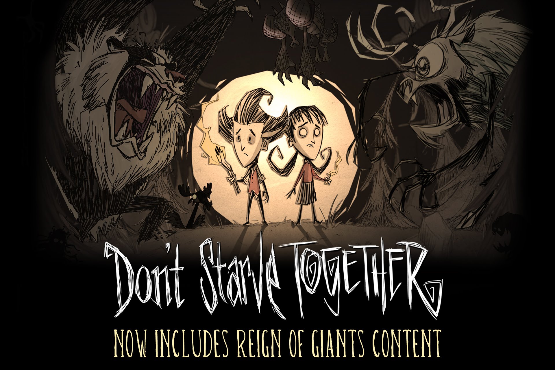 Don t start new. Донт старв. Don t Starve together. Don't Starve Постер. Гломер донт старв.