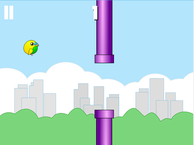 Not Flappy Birdie Windows, Mac, Linux game.