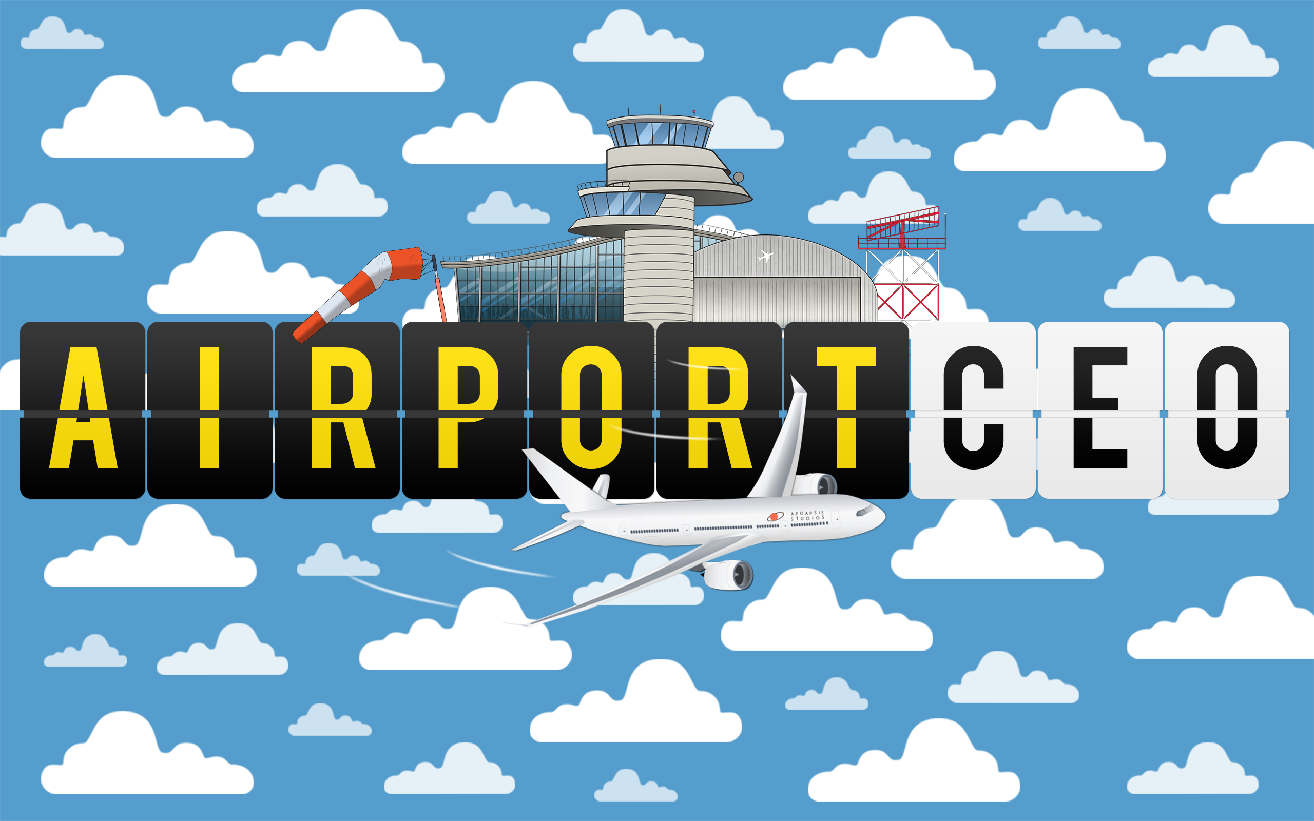airport ceo game font
