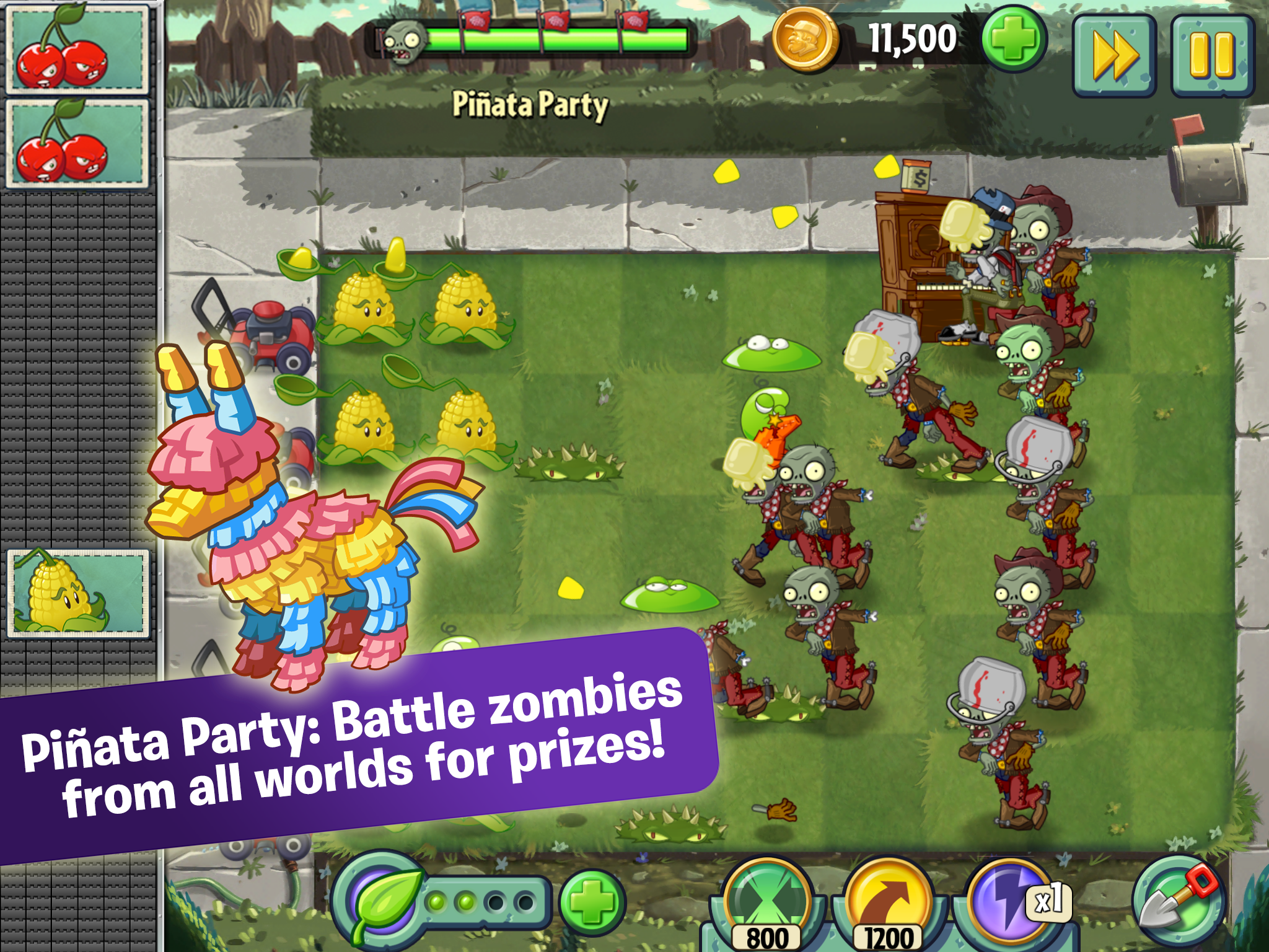 Plants vs. Zombies 2: It's About Time PopCap Games Wiki, Plants vs
