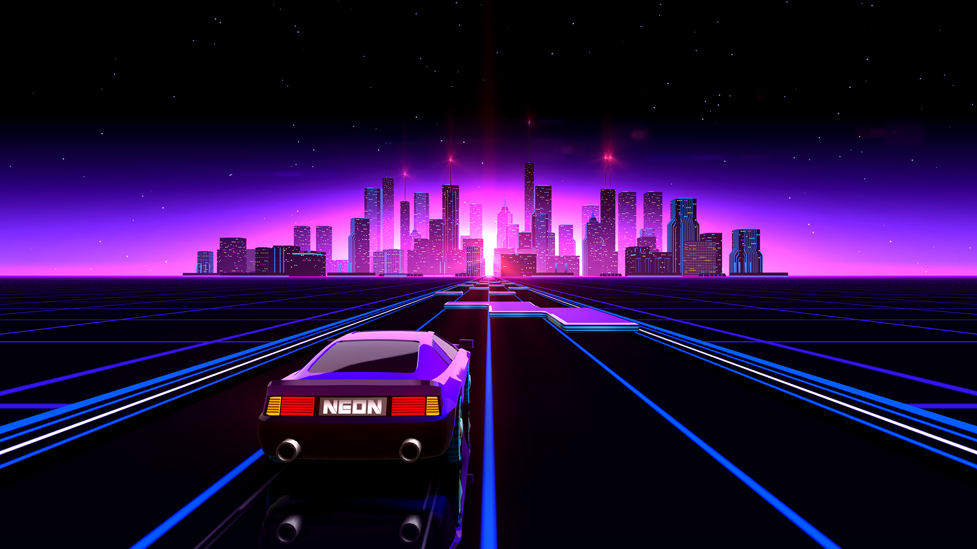 neon drive