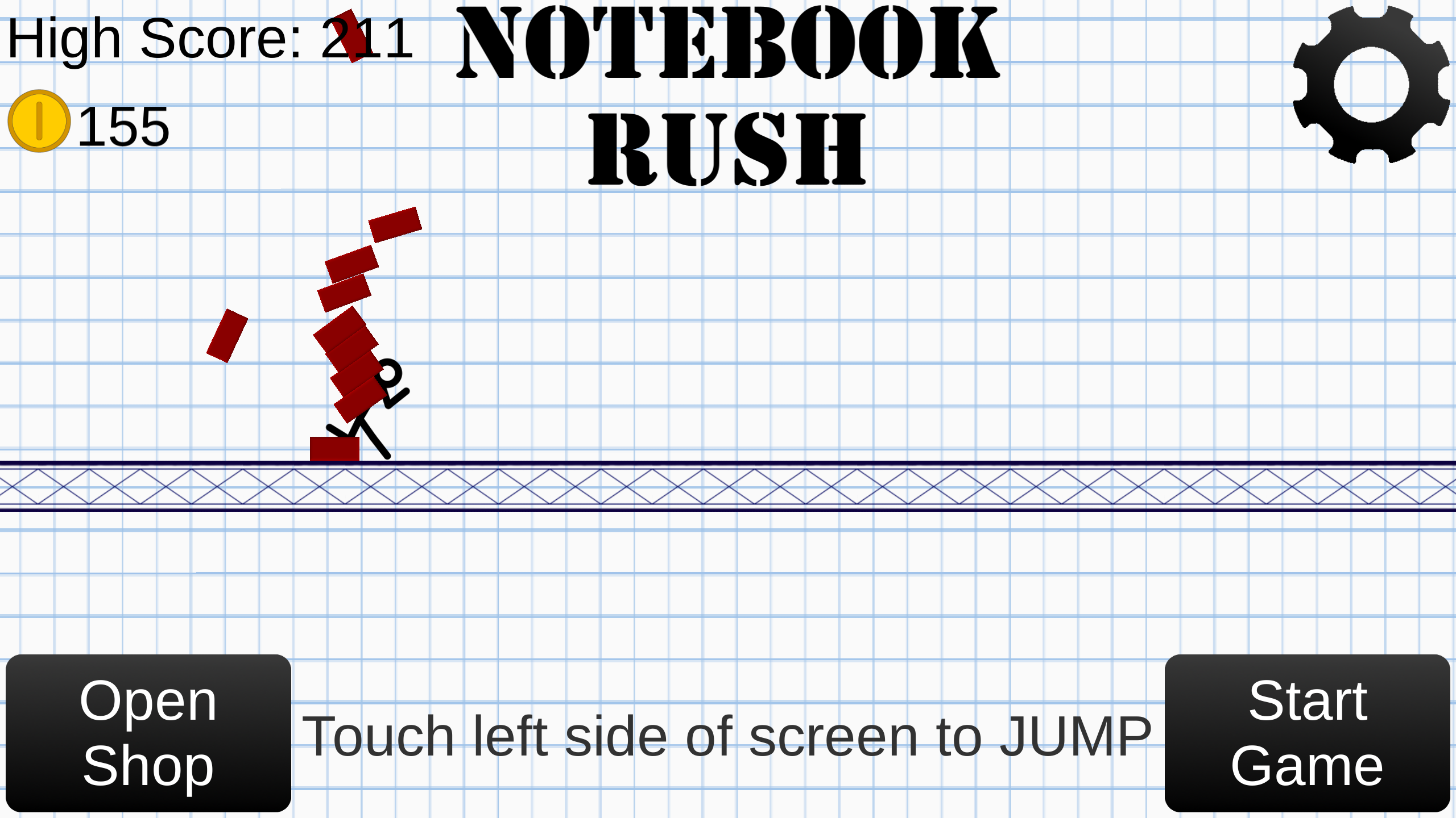 Jump screen. Someone in Rush.