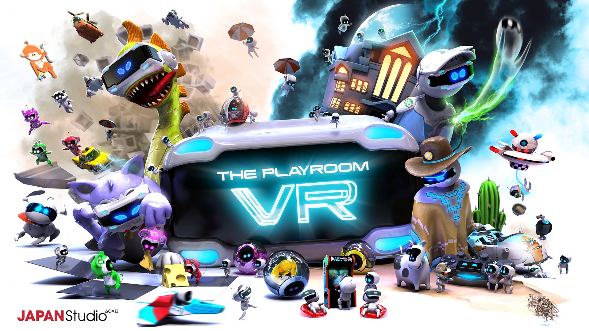 Playroom vr on sale games list