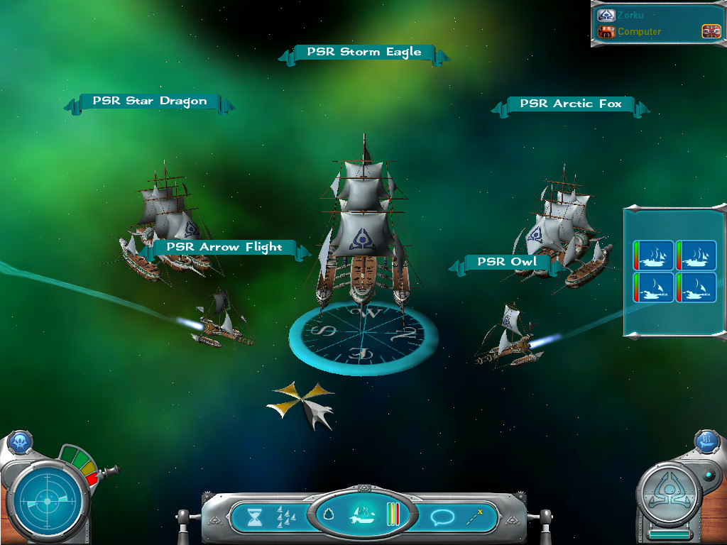 treasure planet battle at procyon mods fleet size