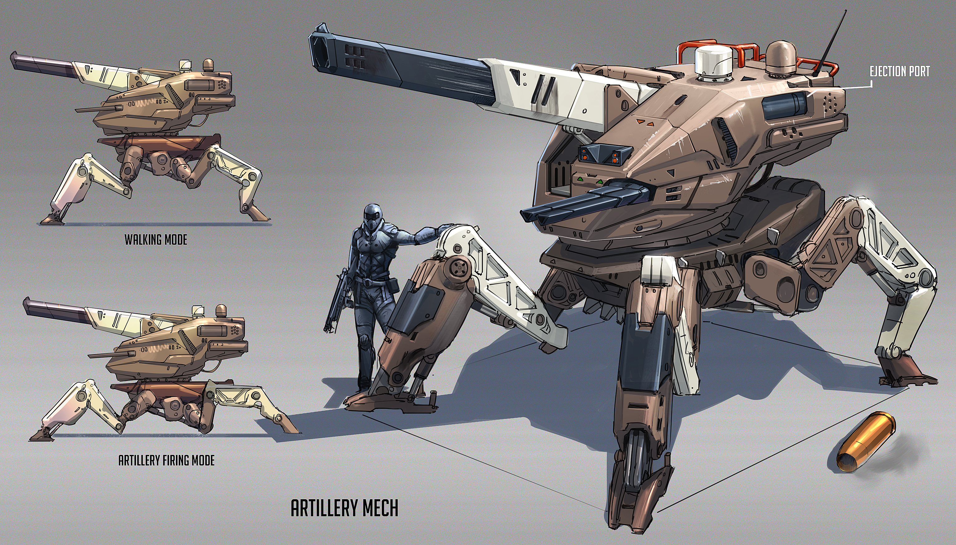 artillery mech image - Pantropy - Mod DB