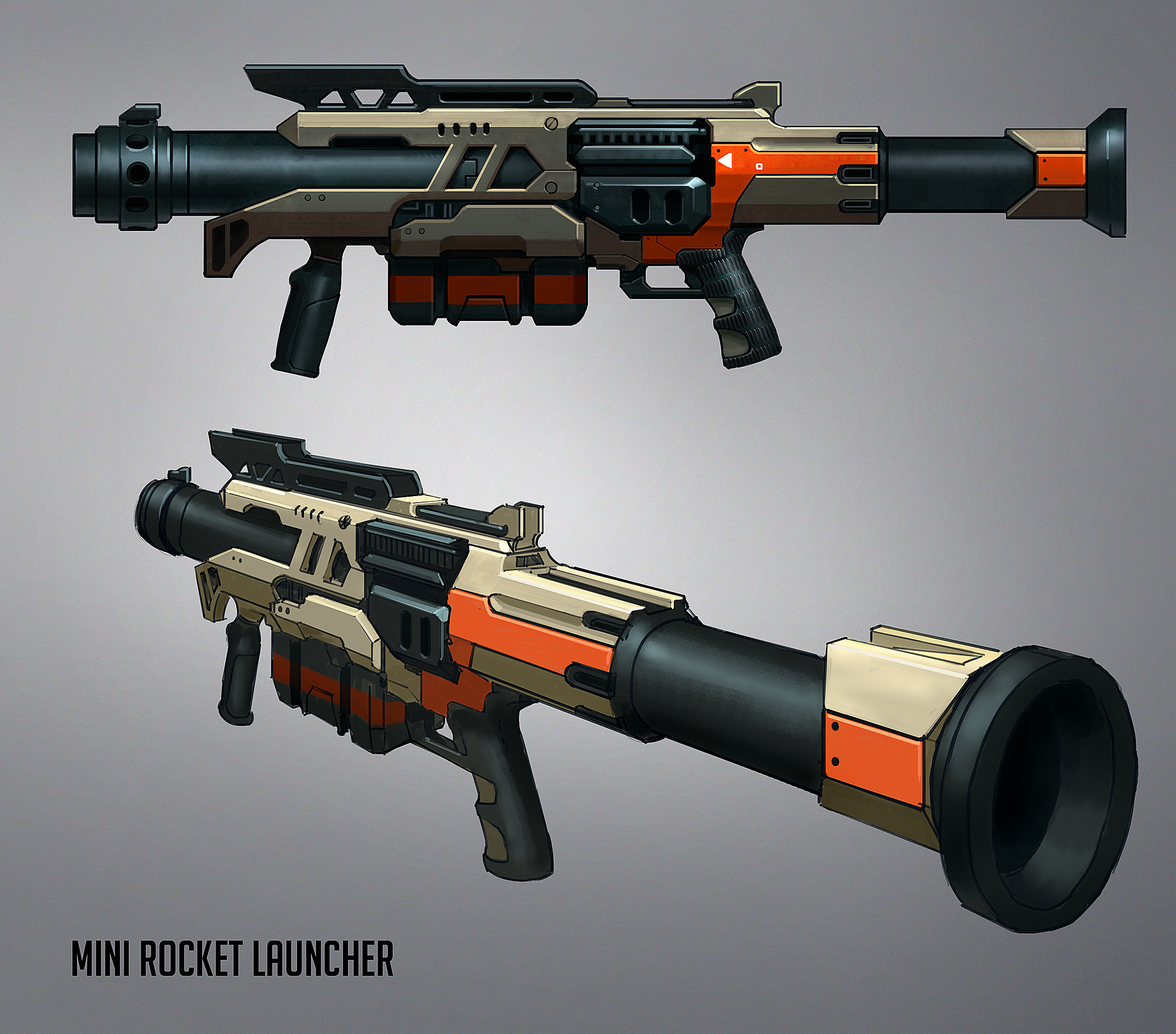 Modrith launcher. RPS-6 Rocket Launcher.