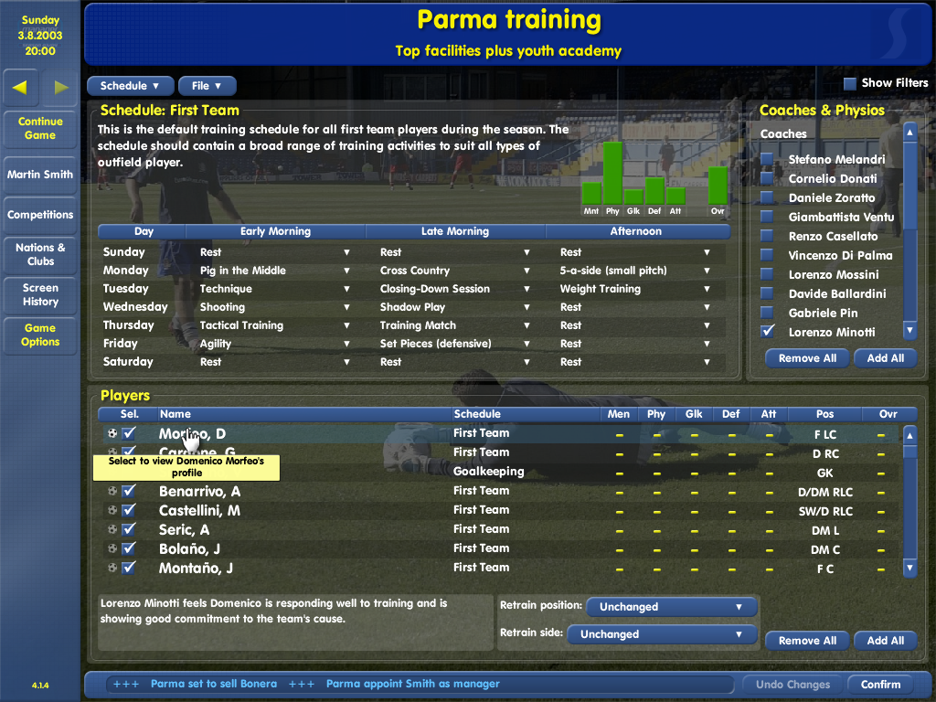 Championship Manager Season 03/04 - release date, videos