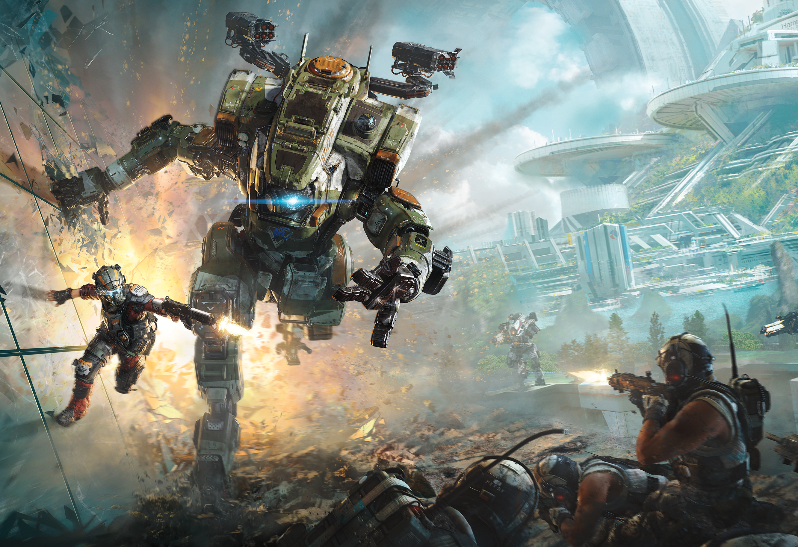 Titanfall 2' explores the human-robot link on October 28th