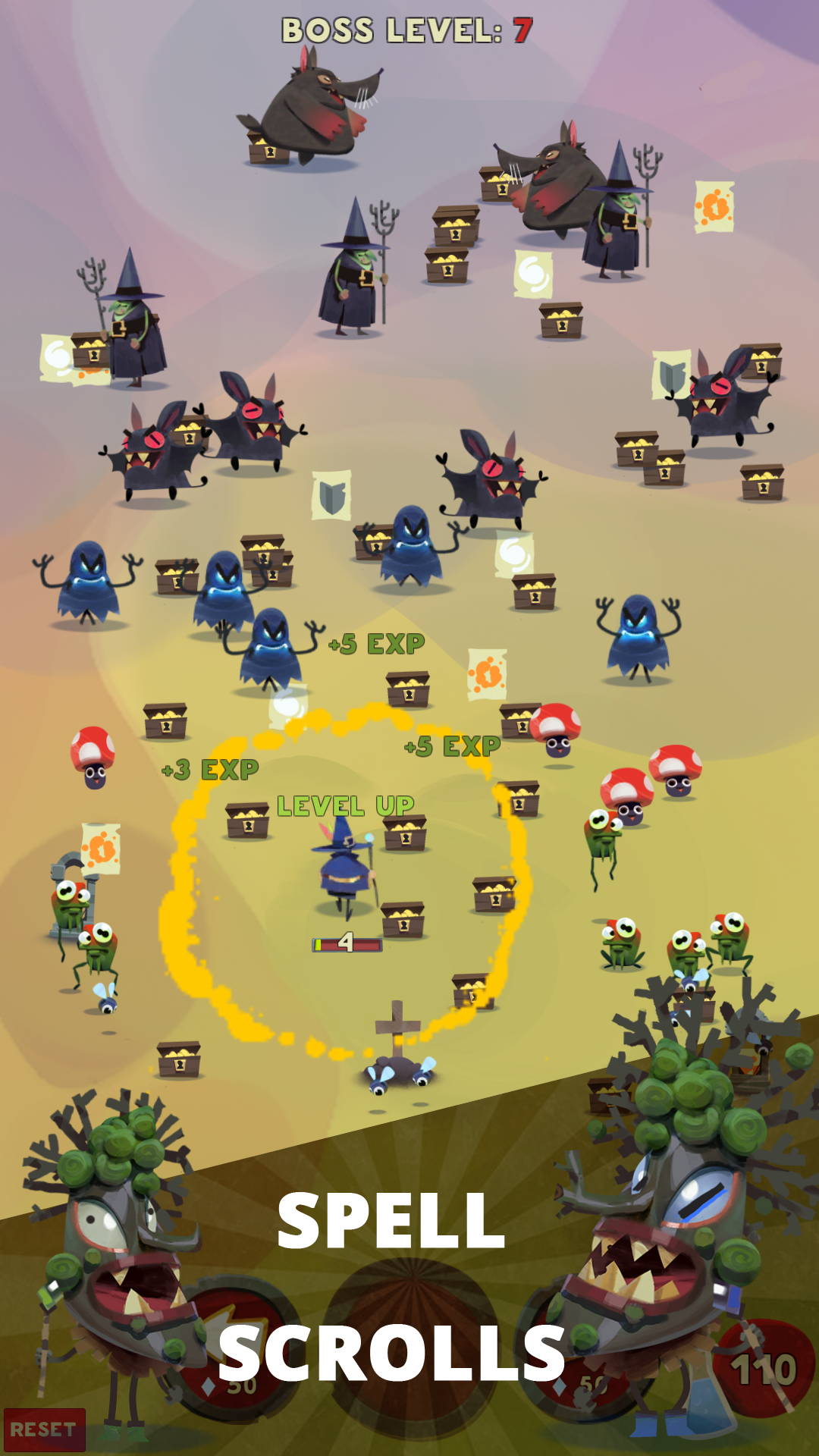 wizard and minion idle trainer