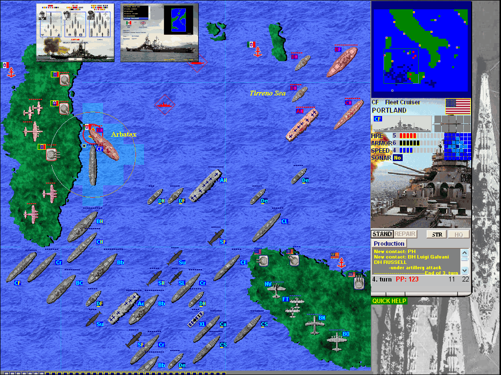 ww2 naval games