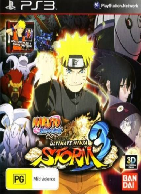 Naruto Shippuden Ultimate Ninja Storm 3 - PS3 Game