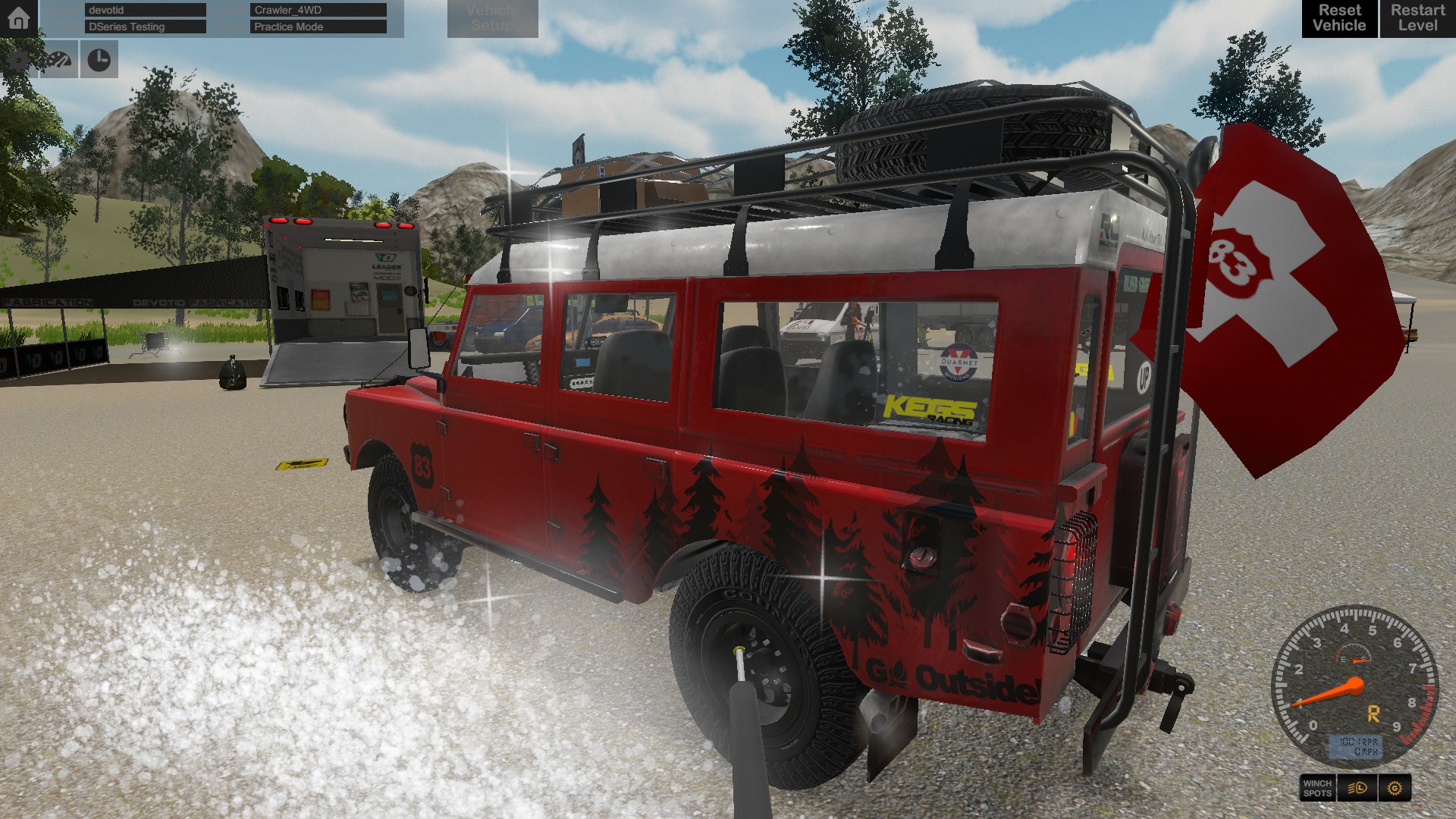 download the new Offroad Vehicle Simulation