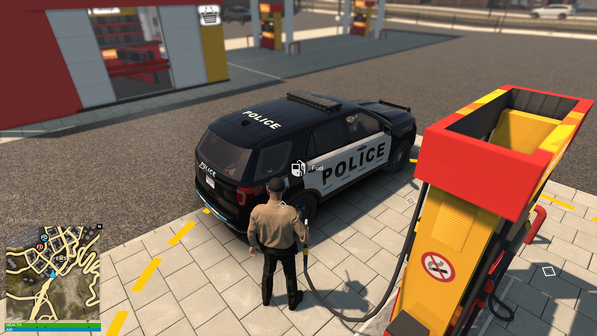 Flashing Lights - Police, Firefighting, Emergency Services Simulator