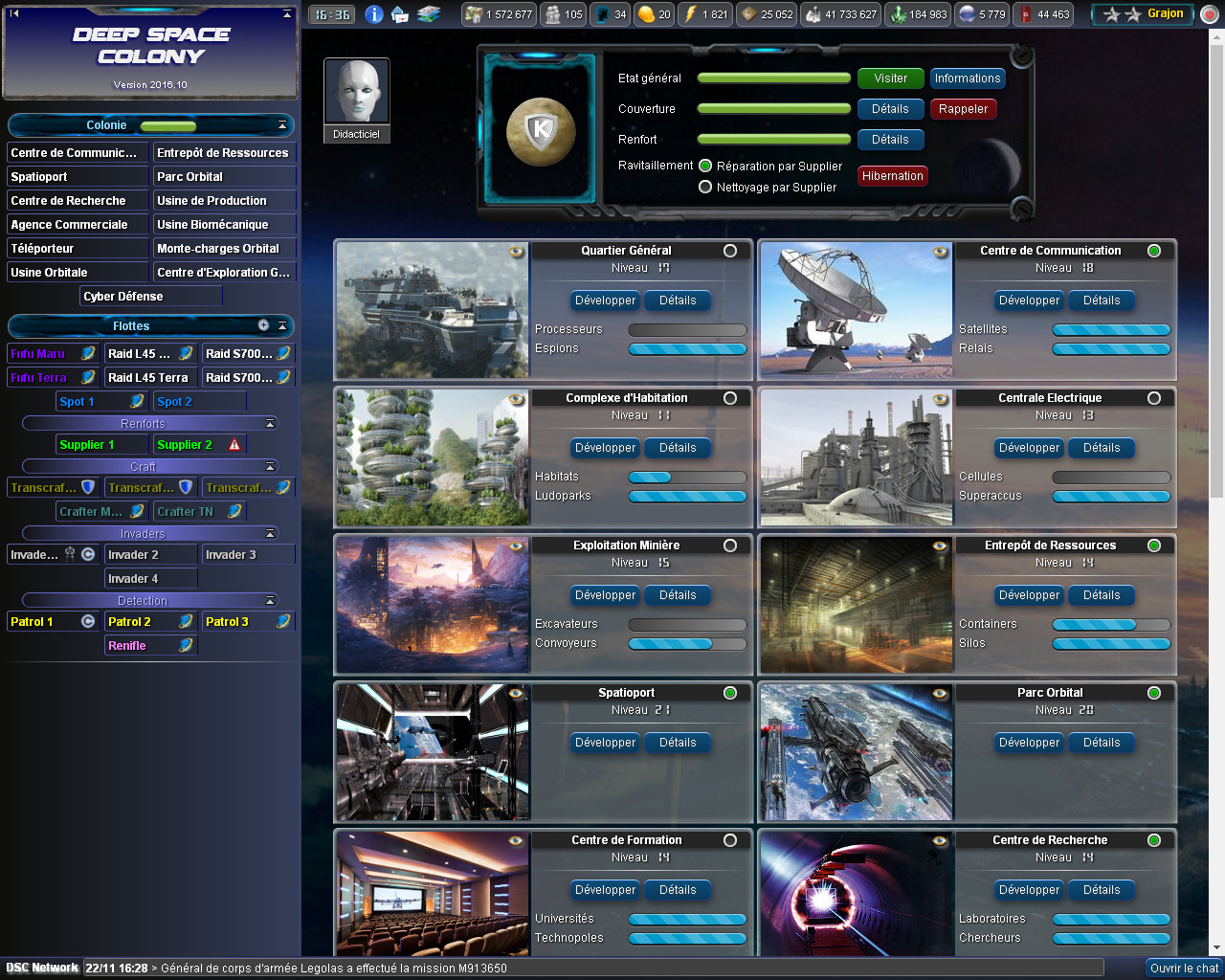 Deep Space Colony Web game - ModDB