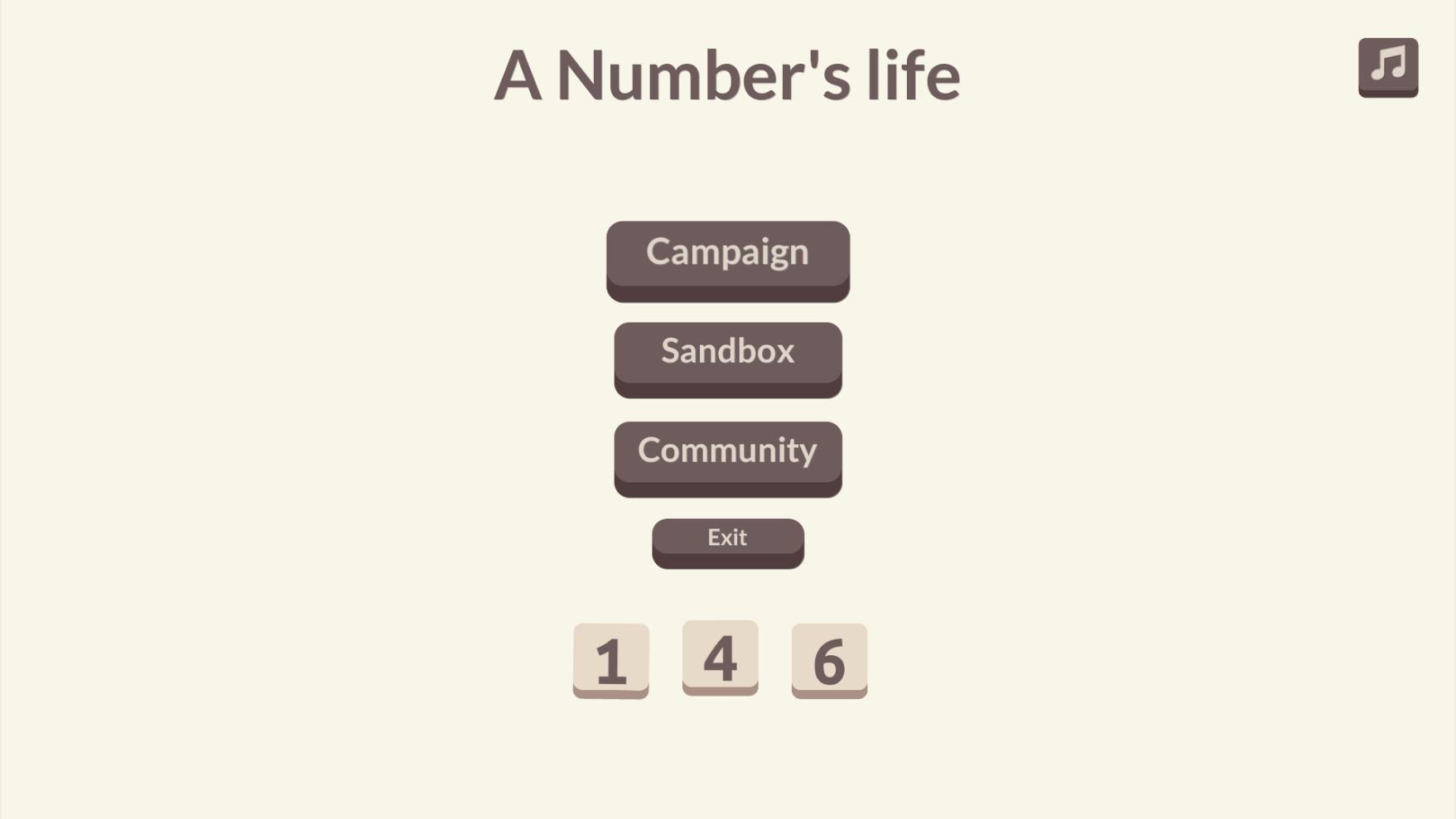 Life in number