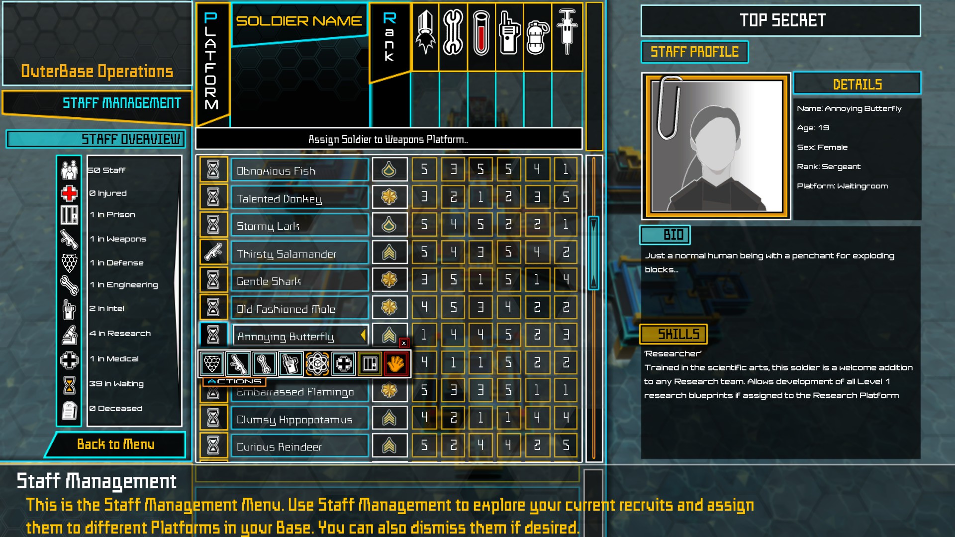 More Staff Abilities and Staff Manager UI changes image - Cubed ...