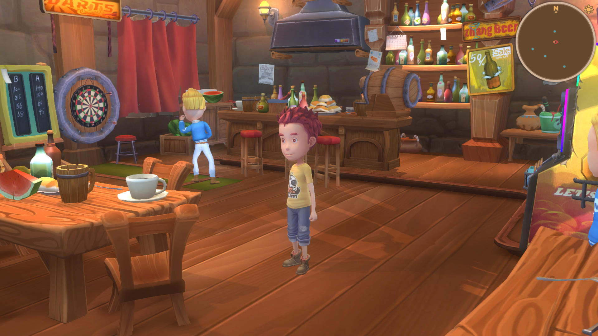 Some early screens from My Time At Portia, we've since tightened the t...