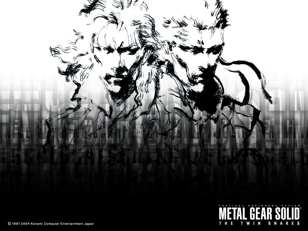 metal gear solid the twin snakes wallpaper